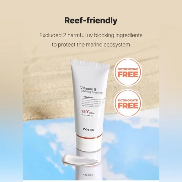 COSRX | Vitamin E Vitalizing Sunscreen | SPF 50 | Tacopherol | NiB 50 mL 2 Boxes - Picture 11 of 16
